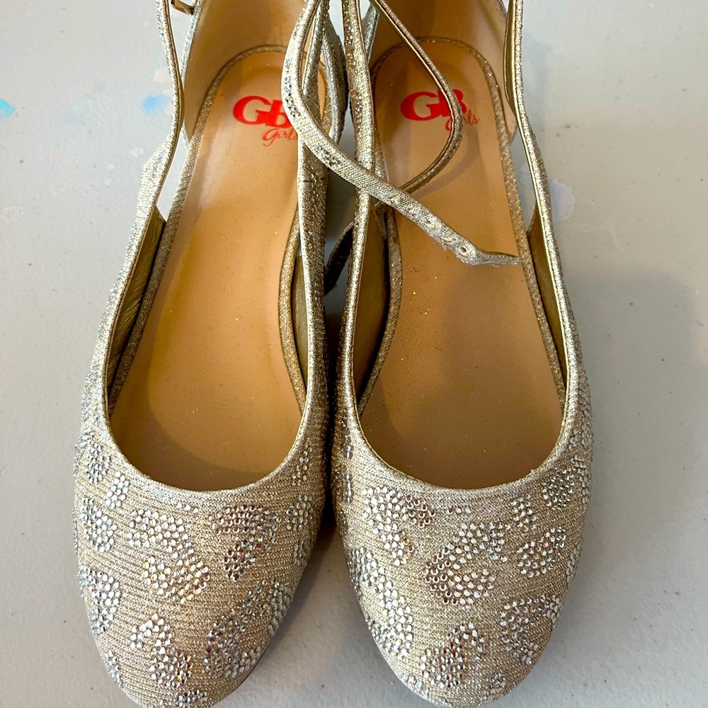 Gold Girls dress shoes